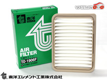 ヴォクシー ZRR75G ZRR75W エアエレメント エアー フィルター クリーナー 東洋エレメント H19.06～H26.01_画像1