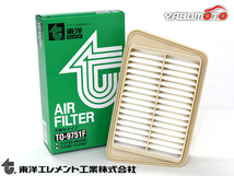 タウンボックス DS64W エアエレメント エアー フィルター クリーナー 東洋エレメント ターボ車 H26.02～H27.03_画像1