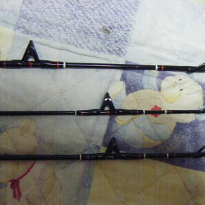 美品。ミヤマエ 『Miya Epoch ショートファイターFX-150 S&M&L』ロッド部３本&バット部１本。ミヤエポック。日本製。の画像7