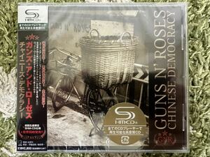 新品！GUNS N’ROSES/CHINESE DEMOCRACY 国内盤 未開封 SHM-CD ガンズ・アンド・ローゼズ/チャイニーズ・デモクラシー 新品 未開封 激レア