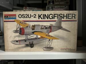 MONOGRAM OSZU-2 KINGFISHER プラモデル 当時物