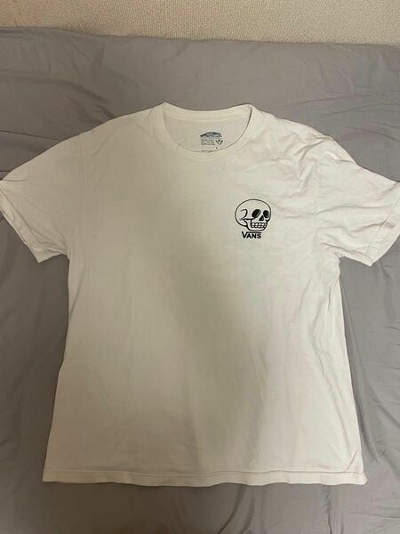 vans白 Tシャツ