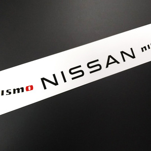 NISSAN NISMO バイザーステッカー アライ4輪用ヘルメット GP-6 GP-6S GP-5 GP-5S SK-6 SK-5 日産 ニスモの画像2