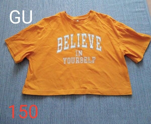 【150】GU　Tシャツ　150　TEEN　 半袖Tシャツ
