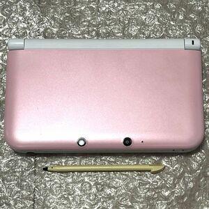 ( состояние хороший * экран нет царапина * рабочее состояние подтверждено ) Nintendo 3DSLL корпус розовый × белый SPR-001 NINTENDO 3DS LL Pink White