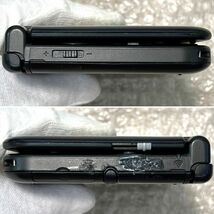 〈一部難あり・動作確認済み〉ニンテンドー3DSLL 本体 ブラック SPR-001 NINTENDO 3DS LL Black_画像8