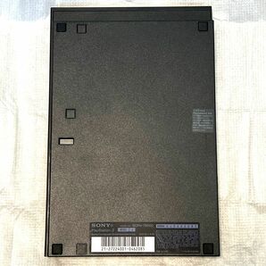 〈本体極美品・動作確認済〉PS2 プレイステーション2 SCPH-79000 CB チャコールブラック 薄型 本体 メモリーカード プレステ2 PlayStation2の画像4