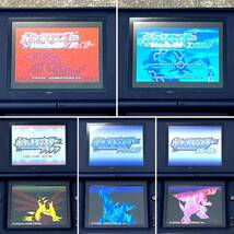 NDS GBA ニンテンドーDS Lite 本体 エナメルネイビー＋ポケットモンスター ルビー・エメラルド・ダイヤモンド・パール・プラチナ Pokemon_画像9