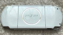 〈一部難あり・動作確認済み・最終型〉PSP-3000 本体 パールホワイト 充電器 PlayStation Portable 薄型_画像4