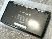 〈現状品・画面無傷・動作確認済み〉ニンテンドー3DS 本体 コスモブラック ゼルダの伝説 時のオカリナ 3D NINTENDO 3DS CTR-001 ジャンク_画像5