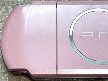 〈準美品・動作確認済み・最終型〉PSP-3000 本体 ブロッサムピンク＋メモリースティック 8GB PlayStation Portable 薄型_画像6