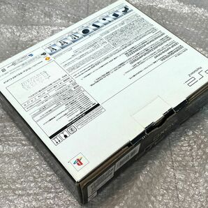 〈現状品・ほぼ未使用・本体極美品〉PS2 プレイステーション2 SCPH-77000 CB チャコールブラック 薄型 本体 プレステ2 PlayStationの画像9