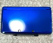 〈状態良好・画面無傷・動作確認済み〉ニンテンドー3DS 本体 コバルトブルー CTR-001 充電器 NINTENDO NDS DS_画像2