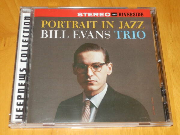 [美品] 輸入盤 KEEPNEWS COLLECTION 24bit remastering ～ ビル・エヴァンスBILL EVANS TRIO ★ ”PORTRAIT IN JAZZ”（'59年録音) 