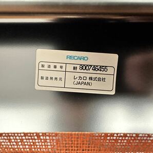 美品◆RECARO◆SR-6 SK100S RD/BK◆セミバケ◆レカロブリッドバケットシートフルバケTRD希少絶版SP-GBRIDEの画像10