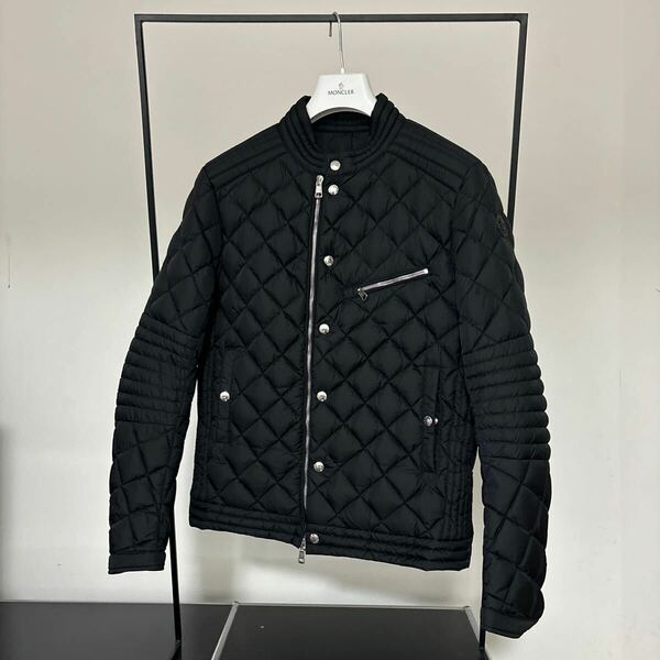 モンクレール★MONCLER★FRED★ライダースダウン★ブラック★サイズ1★