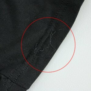 トクコプルミエヴォル 洗える/スタッズ付きメッシュレイヤード半袖プルオーバー 黒9 ak901の画像8