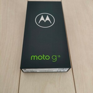 ★新品未開封★moto g13 本体 マットチャコール【送料無料】 Motorola モトローラの画像1