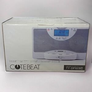 [八578] 【未使用品】TOSHIBAエルイートレーディング/USB /SDオーディオプレーヤー/COTEBEAT/TY-DP10/ホワイト