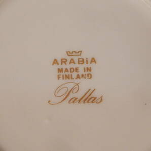 ビンテージ アラビア パラス Pallas カップ＆ソーサー ARABIA 北欧の画像3