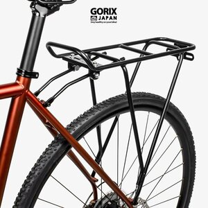 Gorix Gorix задний перевозчик велосипедный велосипед карьера карьера Restful Disc 26-28-дюймовый гравийный кросс-байк MTB (GR977) G-5