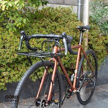 GORIX ゴリックス フロントラック 自転車 グラベルロード ロードバイク 荷台 フロントキャリア キャリア (GX-RACK) 軽量 おしゃれ g-5_画像2