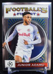 2022 Topps Finest Flashbacks Junior Adamu サッカー ルーキー カード Austria