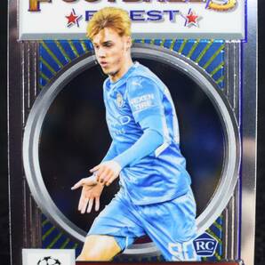 2022 Topps Finest Flashbacks Cole Palmer サッカー ルーキー カード Englandの画像1