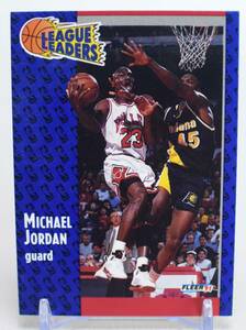 Michael Jordan マイケルジョーダン 1991 Fleer Chicago Bulls NBA カード