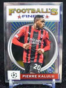 2022 Topps Finest Flashbacks Pierre Kalulu ピエール カルル France サッカー ルーキー カード