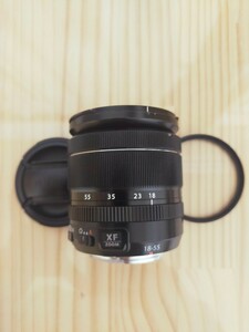 ★実用美品★ FUJIFILM フジフィルム XF18-55mm F2.8-4 R LM OIS フィルター付♪