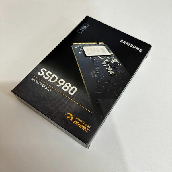 使用時間少！ SAMSUNG NVMe M.2 SSD 980 PCIe 1TB