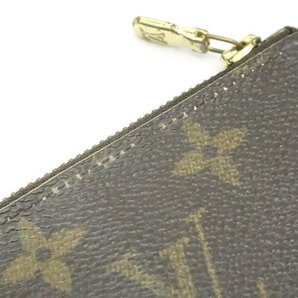 中古 安心価格 LV ルイヴィトン モノグラム コインケース ポシェットクレ M62650の画像8