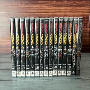 31a▼仮面ライダー555/ファイブ 全13巻 ＋ 劇場版 パラダイス・ロスト & ディレクターズカット版 DVD 東映