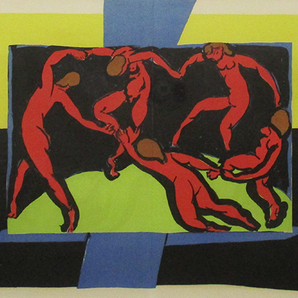 アンリ・マティス『La danse（「ヴェルヴ」4号見開き）』リトグラフ ノーサイン 額、箱付き 1938年制作 ムルロー版  Henri Matisseの画像2