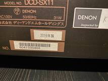 SACDプレーヤー　DENON DCD-SX11_画像3