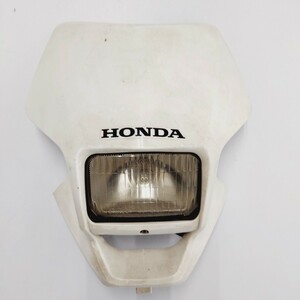 HONDA XR50モタード XR100モタード フロントカウル ヘッドライト Stanley 001-2137 NSR50/80 TML TMR TS XLR 当時物 ホンダ