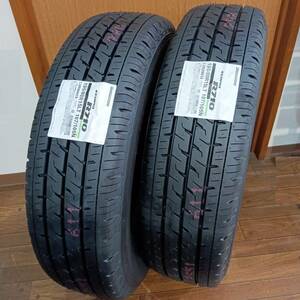 数量限定 在庫有り 倉庫保管 新品 2024年製 ブリヂストン エコピア R710 195/80R15 107/105N 【2本】 ハイエース キャラバン バン用タイヤ