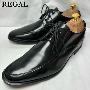 【大人気】REGAL Y525 外羽根 Uチップ ロングノーズ