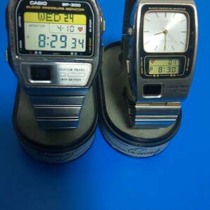 希少 カシオ デジタル 血圧計 BP-300 と BP-400 ジャンク品 2個の画像1