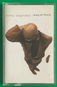 カセットテープ　MANU DIBANGO 『WAKAFRIKA』 1994 カナダ盤　Giant Records /Warner Music 