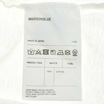 MADISON BLUE / マディソンブルー 24SS MB000-7002 HELLO NOSLEEVE TEEノースリーブTシャツ_画像4