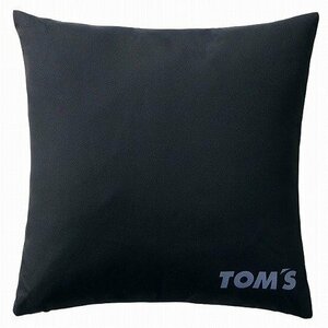 トムス ロゴクッション 黒 ブラック 08400-TSM06 TOM'S