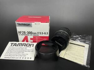 美品 タムロン TAMRON AF 28-300mm F3.5-6.3 XR LD CANON 完動 CanonAF 箱付き ASPHERICAL レンズ カメラレンズ