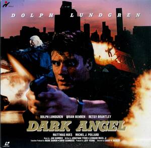 B00168538/LD/ドルフ・ラングレン/ブライアン・ベンベン「ダーク・エンジェル Dark Angel / I Come In Peace (1991年・PILF-7080)」