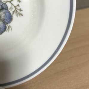 【訳あり】WEDGWOOD ウエッジウッド SUSIE COOPER スージークーパー GLEN MIST グレンミスト 約17cm ケーキプレートの画像8