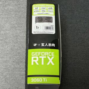 玄人志向 NVIDIA GeForce RTX3060Ti搭載 グラフィックボード GDDR6 8GB GG-RTX3060Ti-E8GB/DFの画像2