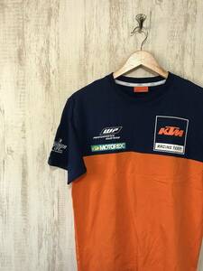 AT333☆【レーシングTシャツ】KTM RACING マルチカラー S