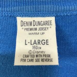 466☆【ロングTシャツ ロンT】DENIM ＆ DUNGAREE デニム＆ダンガリー 青 LL 160の画像7