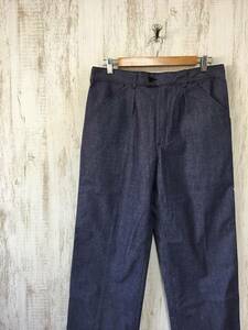 P361*[ French military pants ]SERVICE COURANT SA MAGECO navy blue series 88C